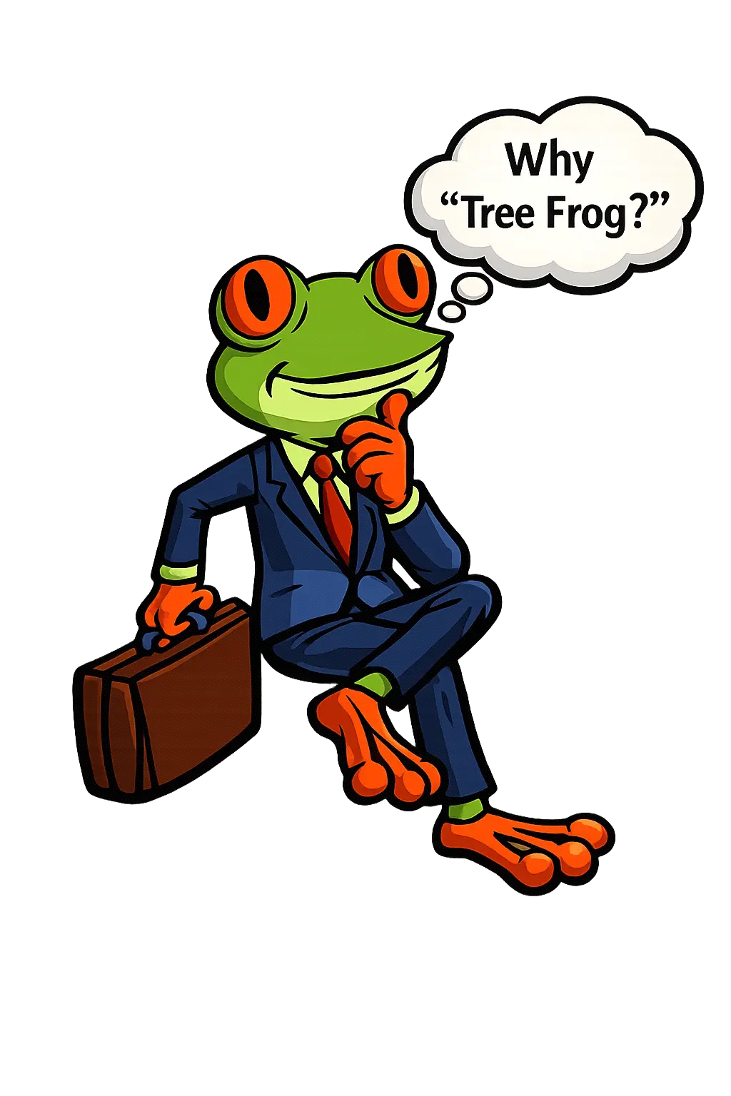 Tree Frog mascot