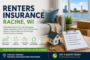 Renters insurance Racine WI coverage for apartments and rental homes from Tree Frog Insurance Agency in Racine