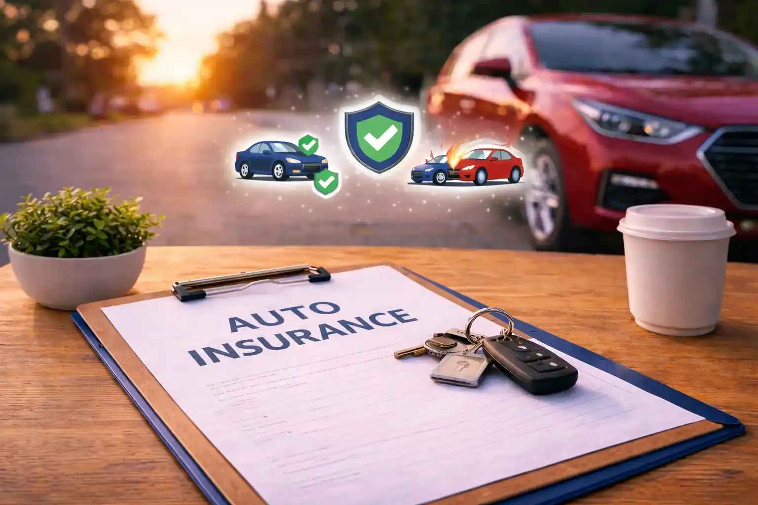 Auto insurance coverage protecting vehicles and drivers in Racine, WI