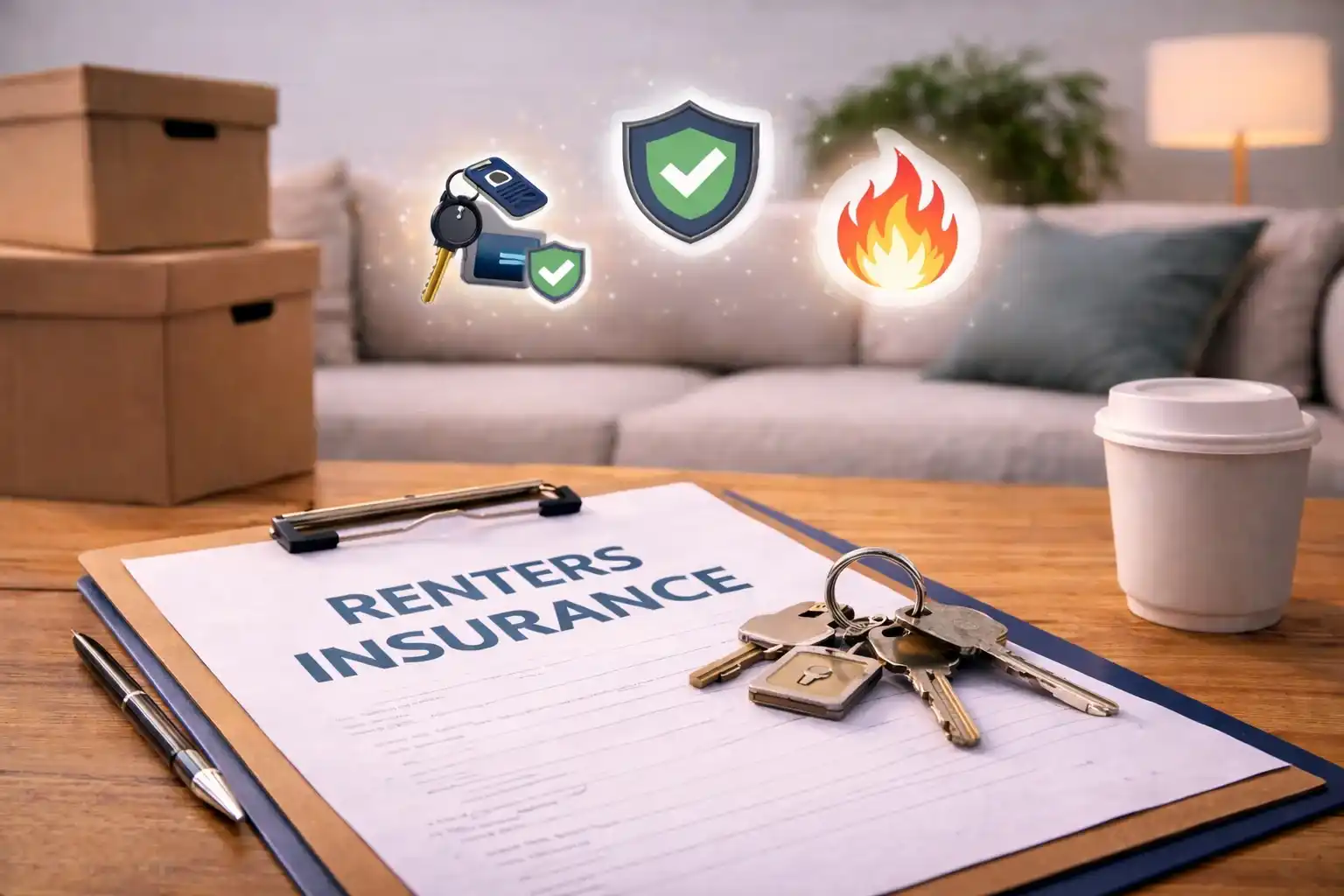 Renters insurance coverage for personal belongings and liability in Racine, WI